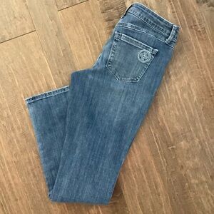 Laurie Felt Classic Boyfriend 5 Pocket Jeans, Size 2